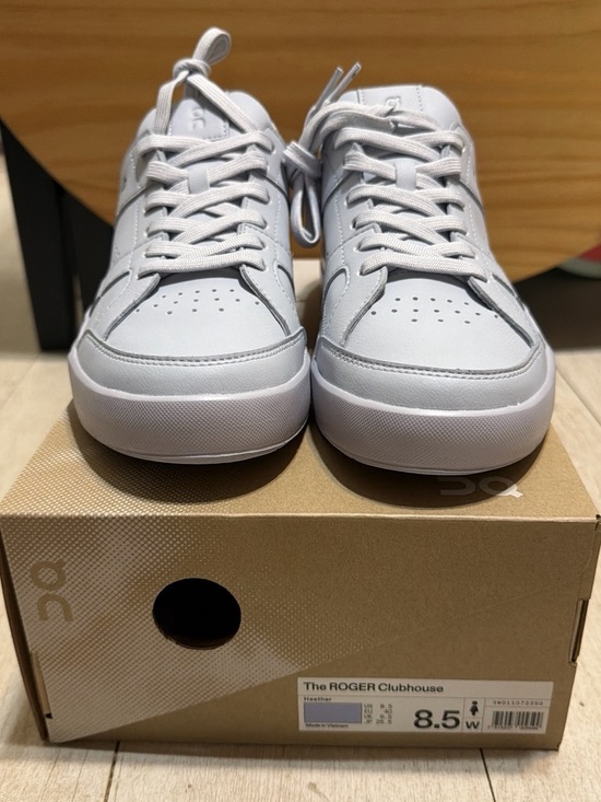 On Running Shoes - Heather On Cloud The ROGER Clubhouse Sneakers